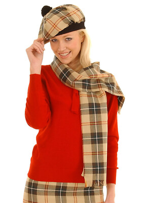 Irish County Tartan 8oz Premium Wool Scarves