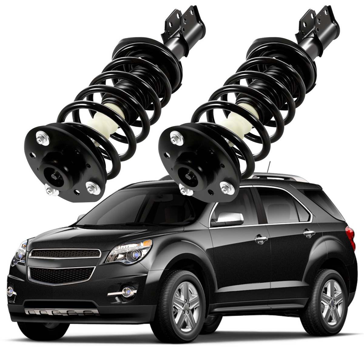 EQUINOX ソリッド 2010-2017 Chevy Equinox GMC Terrain Pair Front Quick Complete