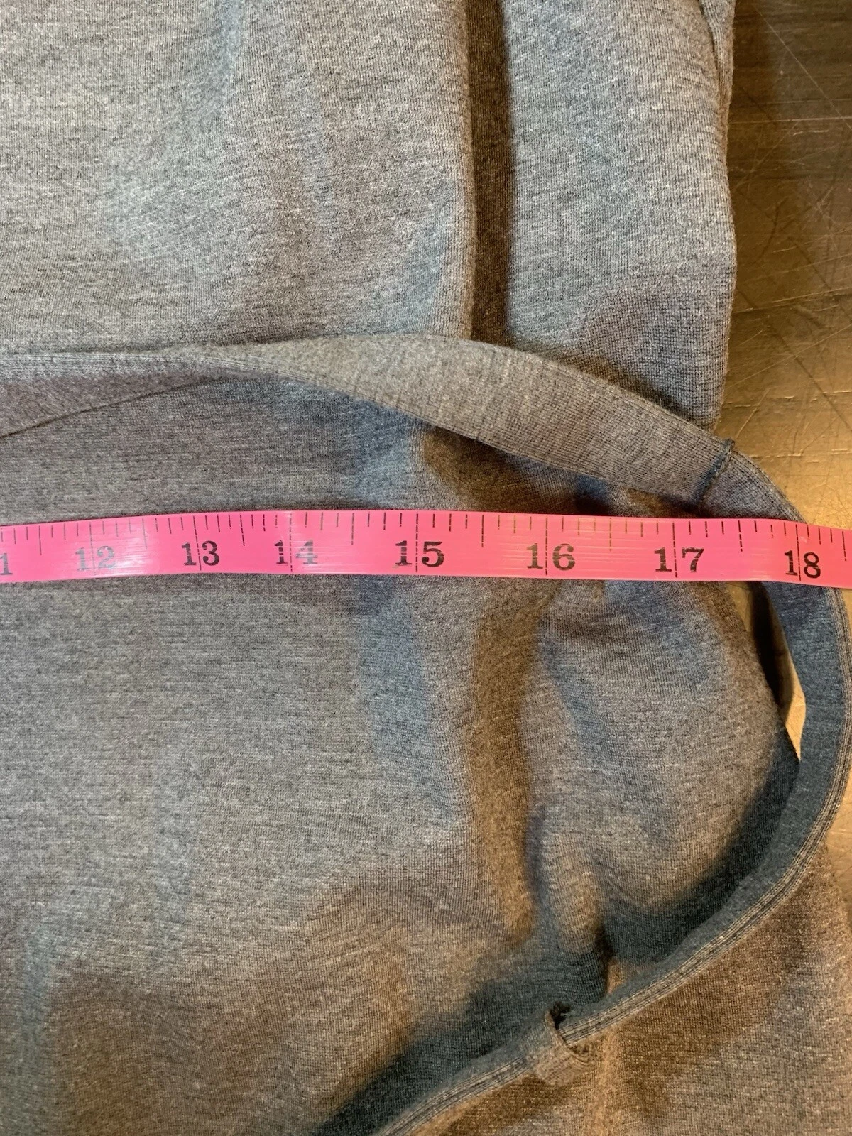 VETEMENTS Abito Talbots Ponte in maglia con cintura donna 12 preppy ufficio chiesa basic retrò grigio