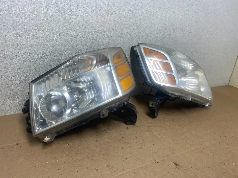 Juego de faros laterales izquierdo+derecho Nissan Armada 2004 a 2007 OEM M4123 DW Foto 3 de 4