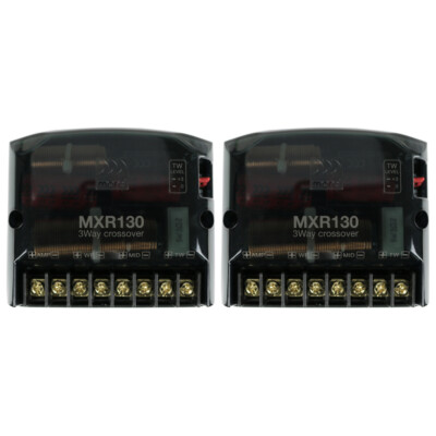 Morel MXR130 3-Way Crossovers for Component Speakers MXR-130 Car Audio *OPEN BOX