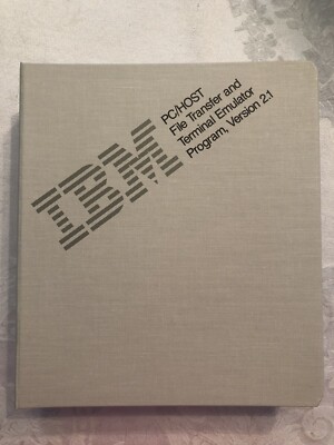 IBM PC/Host File Transfer and Terminal Emulator Program, Ver 2.1 Manual Book