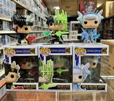 Funko Pop! Black Clover: Black Asta, Yuno & Noelle Vinyl Figure with protector