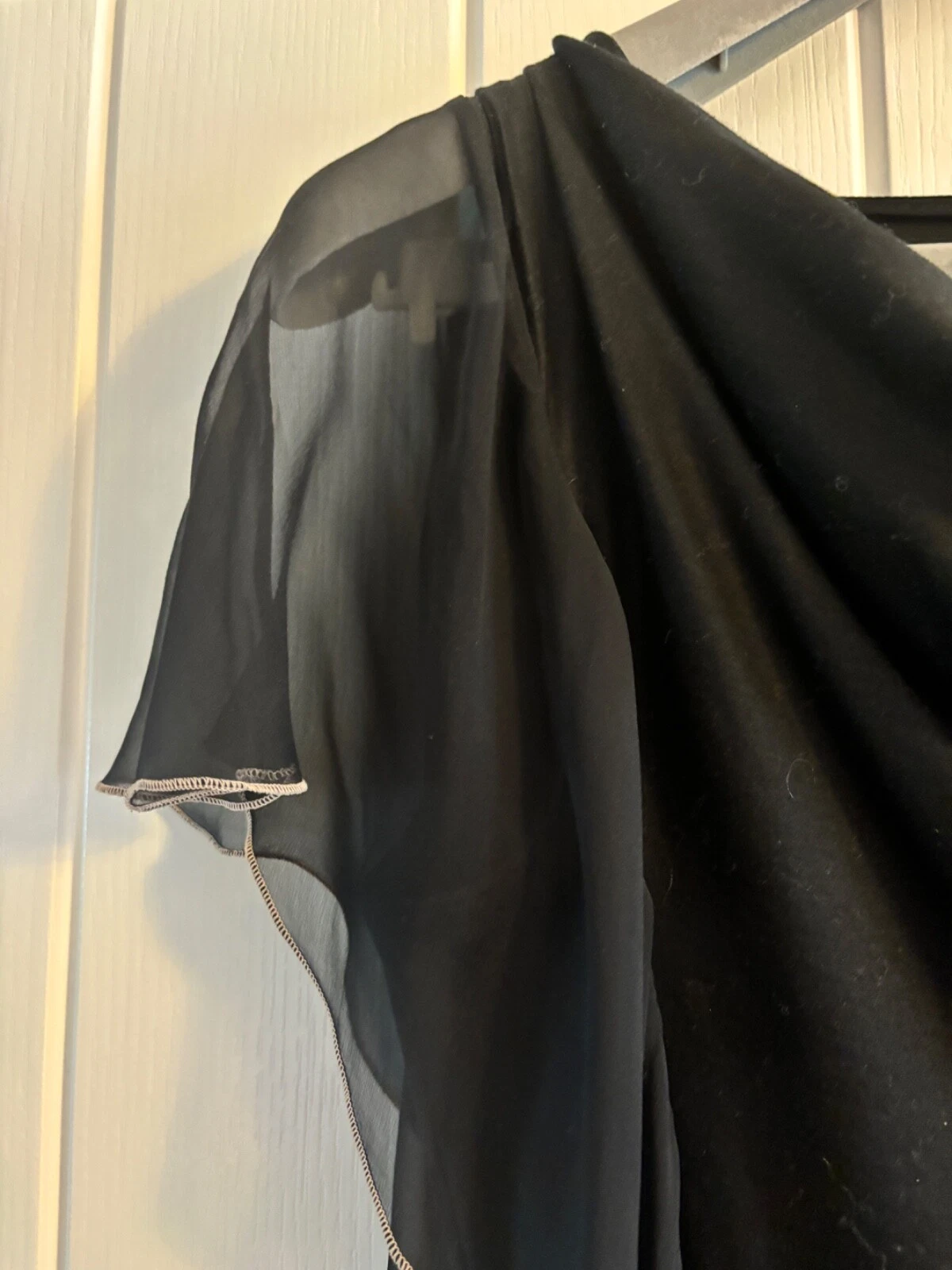 Abito senza maniche nero Moschino ""economico e chic"" nuovo senza etichette taglia 14