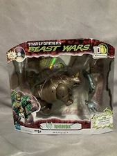 TRANSFORMERS BEAST WARS 10th ANNIVERSARY RHINOX TRANSMUTATE SIGNED BY ARTIST