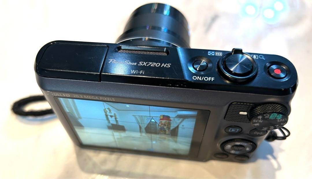 Canon digital camera PowerShot SX720 HS black optical 40x