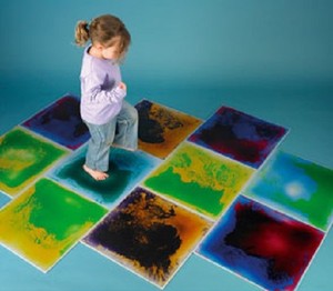 Sensory Room Tactile Colour Change Floor Mat Sections Autism