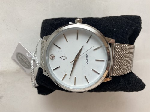 Nic & Syd Unisex Stainless Steel Watch with Swarovski Crystal Brand New