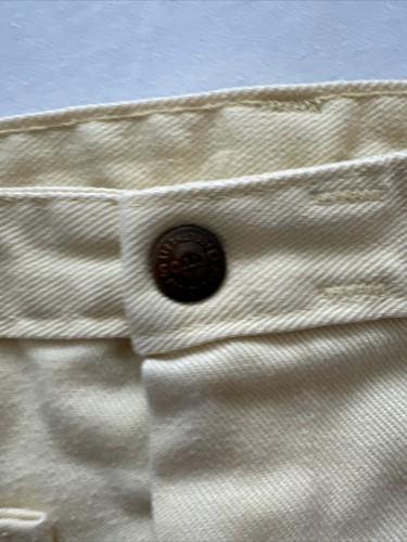 VTG 1980s Dittos Pants Light Yellow Girls Sz 12 - Picture 8 of 11