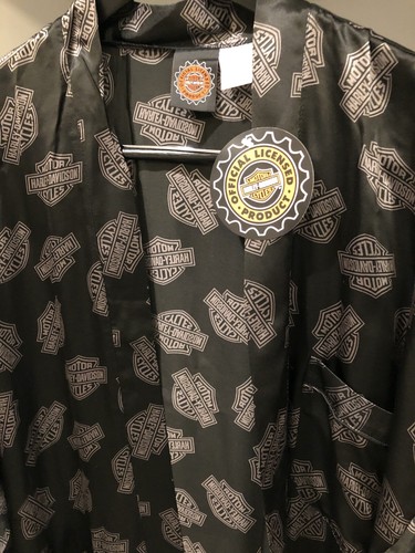 Vestido Harley Davidson 100 % seda totalmente NUEVO con etiquetas. LUJOSO. UNISEX. - Imagen 4 de 10