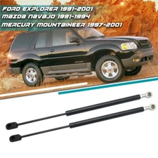2pcs Tailgate Window Glass Gas Struts Lift Support For 1991-2001 Ford Explorer