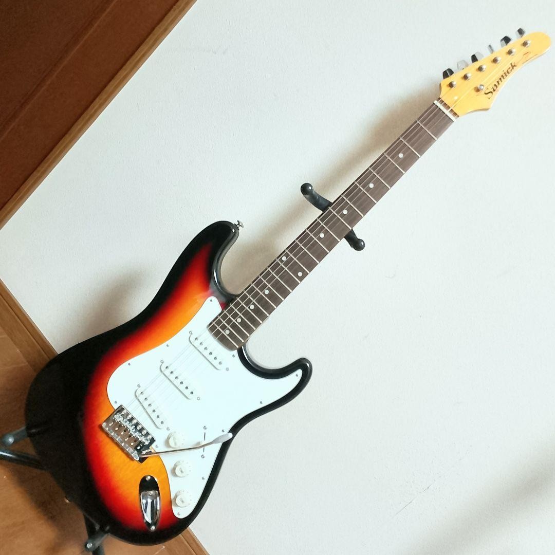 美品　Samick　LS-11/3SB　ストラトキャスタータイプ　エレキギター Mint Samick LS-11/3SB Stratocaster Electric Guitar | eBay