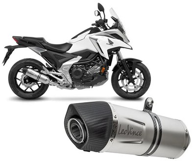 Exhaust Muffler Leovince LV ONE EVO for HONDA  NC 750 X 2021 > 2024