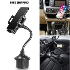 New Universal Car Mount Adjustable Gooseneck Cup holder cradle for phones US