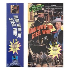 Man With The Steel Whip: The Cliffhanger Serials VHS, 1954 - NEW SEALED