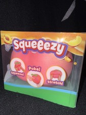 Sunny Days Jumbo Squeeezy Peach Squishy Toy   Stress Relief Sensory Fidget NEW