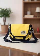 The North Face Berkeley Crossbody Messenger Bag Yellow/Black Y2K