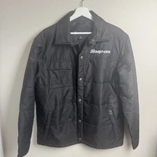 Dri Duck Snap On Tools Jacket Button Snap Lightweight Size Medium Preowned
