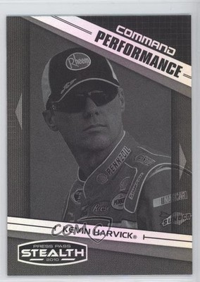 2010 Press Pass Stealth Command Performance Black & White Kevin Harvick #75 y0i