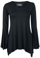 Gothicana by EMP Damen schwarzes Langarmshirt...