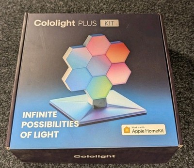 Cololight Plus Hex - 7 Hexagon Smart Light Panel Kit Sound Active LED