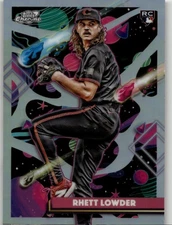 2025 Topps Cosmic Chrome Rhett Lowder RC Refractor