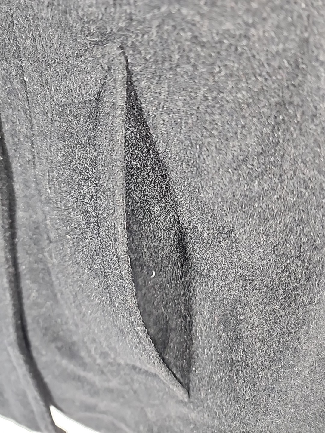 Calvin Klein Women’s Double Breasted Button Down Coat Wool Blend Black Sz 4  thumbnail 2