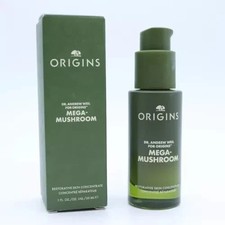 Origins Mega Mushroom Restorative Skin Concentrate 1.0 oz/30 ml New In Box