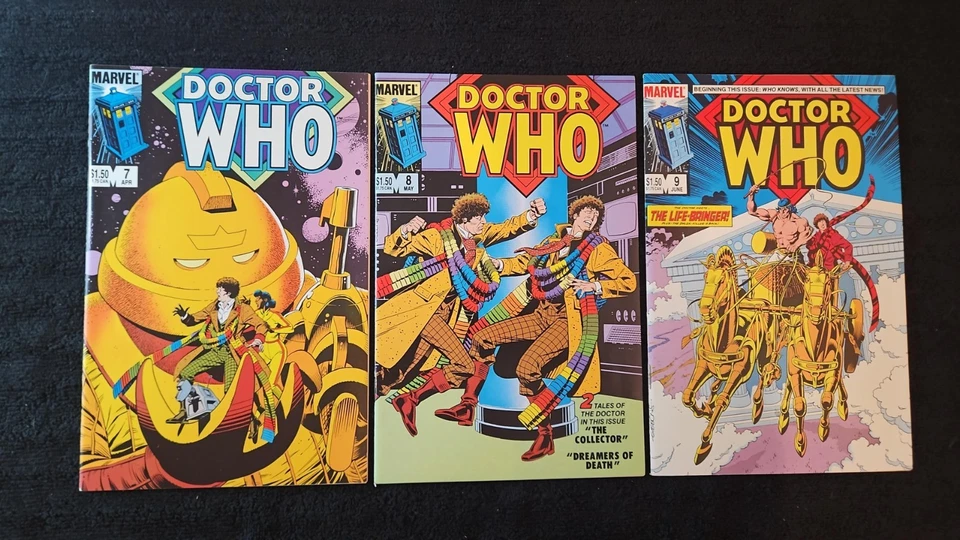 1984 MARVEL COMICS NEAR COMPLETE SET (18) DOCTOR WHO #1-20 VINTAGE KEY ISSUES NM - Image 4 of 4