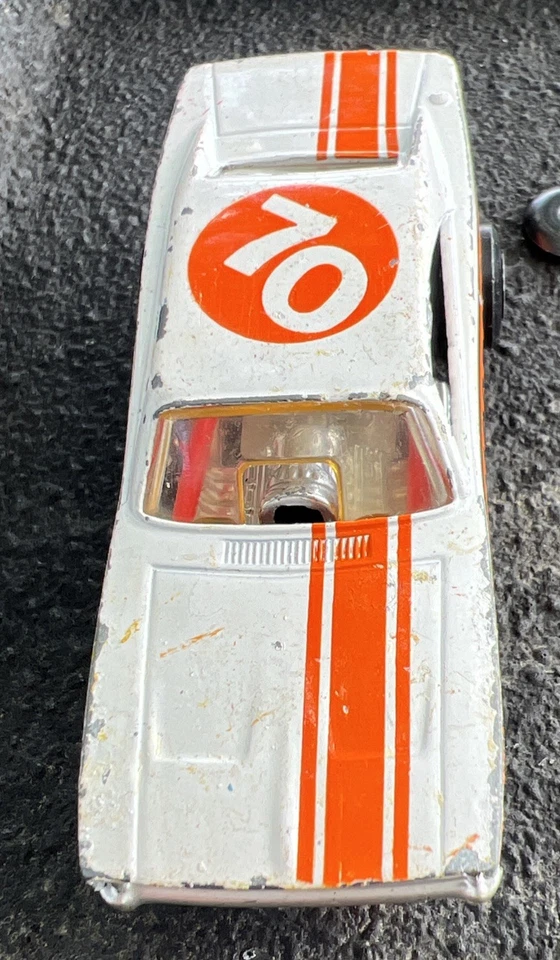 Coche de arrastre cáscara naranja vintage Matchbox Hong Kong 1971 Foto 2 de 4