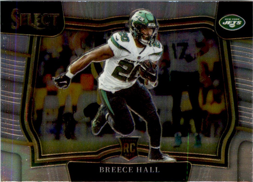 Breece Hall 2022 Panini Select RC #414 New York Jets
