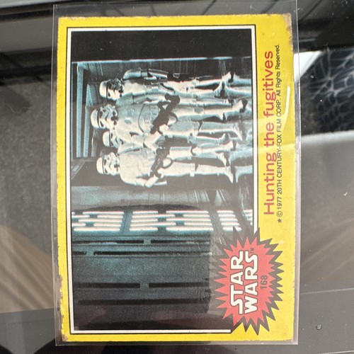 1977 Topps Star Wars #168 Hunting the fugitives — TAG (grade unconfirmed)