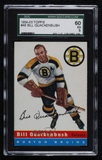 1954-55 Topps Bill Quackenbush #49 SGC 60 HOF 0o5t