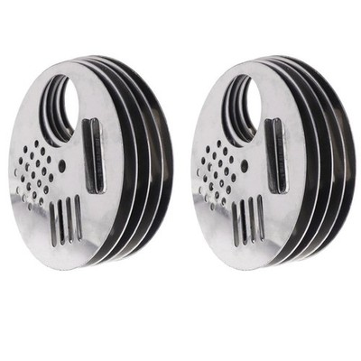 10pcs Stainless Steel Rotating Anti- Bee Entrance Beekeepers