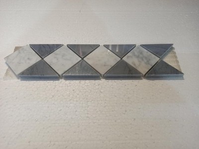 Naturstein Bordüre Marmor Einleger Mosaik Fliese E81