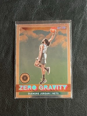 2019-20 Panini NBA Hoops Premium Stock DeAndre Jordan Zero Gravity