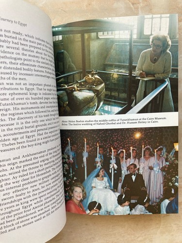 The Boehm Journey To Egypt Land Of Tutankhamun Frank J Cosentino 1978 HC Signed - Picture 5 of 12