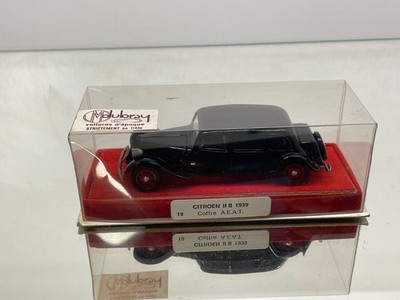 DUBRAY 19 CITROEN 11 B COFFRE AEAT 1939 -BLACK 1:43- GOOD IN BOX - 537