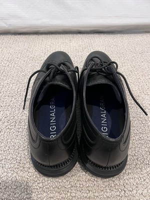 Cole Haan Men Original Grand Wingtip Oxford Black Shoes  display picture 1