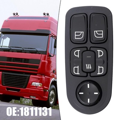 For DAF Vehicles Power Windows including Part Number OEM 1811131 Black