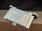 Star Wars Vintage 1978 Battle Damage Tie Fighter Blue BATTERY COVER Kenner Part