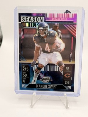2024 Panini Contenders Optic - Season Ticket D'Andre Swift Nebula /2