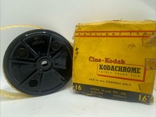 KODAK Kodachrome Safety Color Cine-Film Used Vintage Untested USA Metal Spool