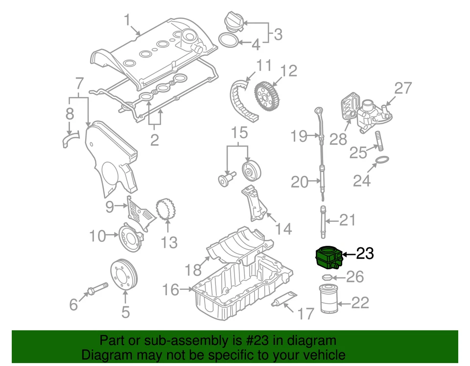 Enfriador de aceite original Volkswagen 028-117-021-L Foto 2 de 4