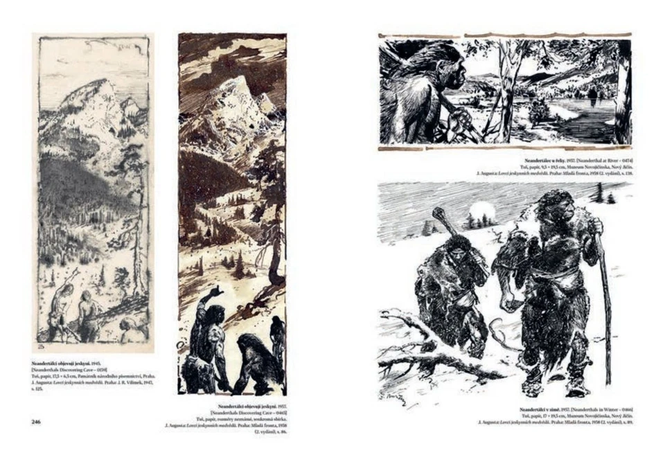 BIG BOOK NEW The prehistoric world of Zdenek Burian part 3 The Path to Man - Image 3 of 4