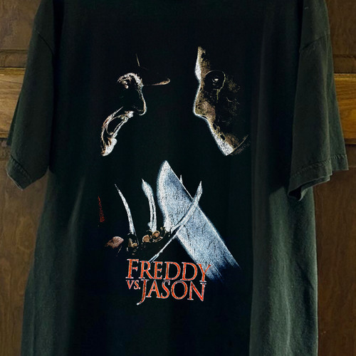 Freddy vs. Jason Horror Movie Graphic T-Shirt S-5XL