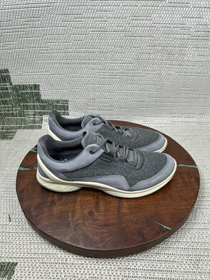 Ecco Shoes Womens Size 9 Biom Fjuel Gray Mesh Lace Up Running Athletic Sneakers