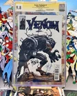 2011 VENOM FLASHPOINT #1 VERY RARE NEWSSTAND CGC GRADED TO 9.8! SIGNED 3 TIMES!