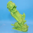 VINTAGE 1963 LOUIS MARX NUTTY MADS "RODDY THE HOTROD" PLASTIC FIGURE TOY VG+