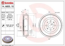 Tambour de frein Fiat PUNTO EVO